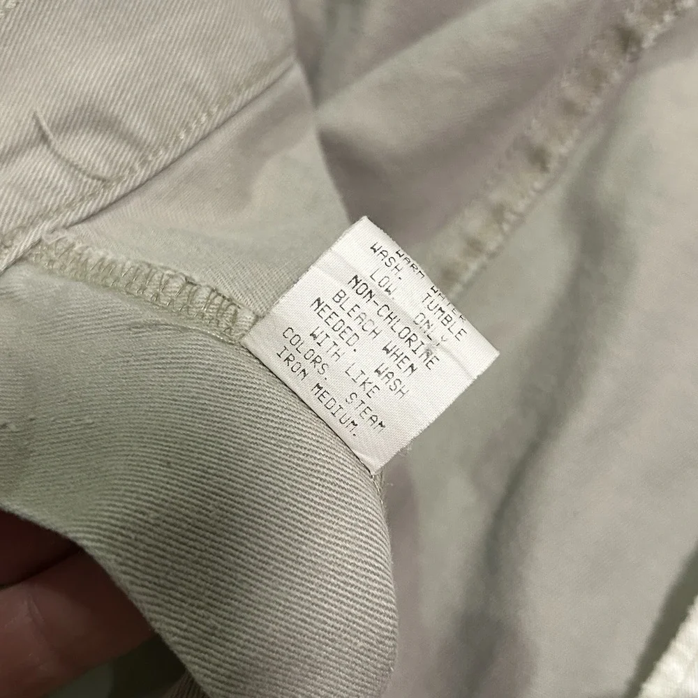 Polo Ralph Lauren Pleated Chino Pants‎ Mens 36x29 Tan Khaki Made in USA Vintage